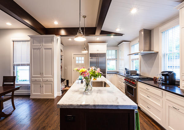 Designer Kitchen and Basement Remodel in La Grange, Illinois