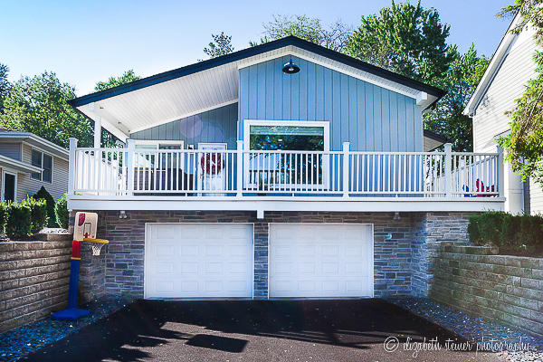 Exterior Design and Deck Remodel in Clarendon Hills, Illinois