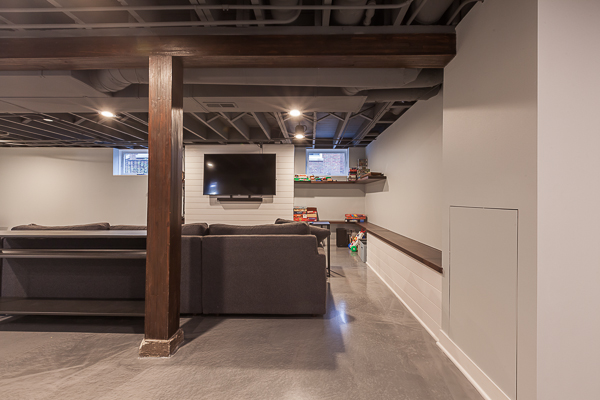 Basement Remodel in Elmhurst, Illinois