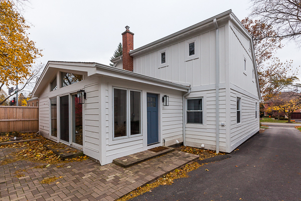 Exterior Remodel and Addition in Clarendon Hills, Illinois