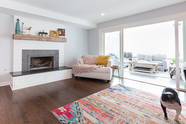 Sunroom and Family Room Remodel in Western Springs, Illinois