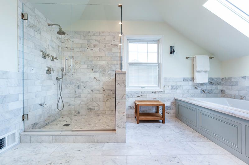 Master Bathroom & Powder Room Remodel in Naperville, Illinois