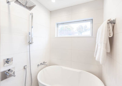 transitional bathroom remodel clean bathroom remodel walnut vanity bleached walnut vanity hyland homes illinois clarendon hills