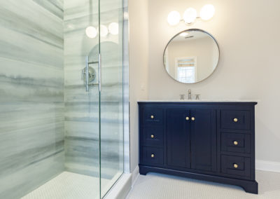 Transitional and Elegant Bathroom Remodels in Clarendon Hills, Illinois