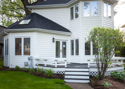 exterior remodel antique victorian style siding large front porch wood ceiling two third window exterior door