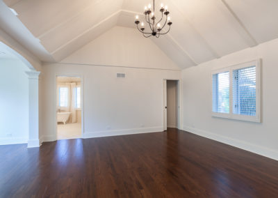 vaulted ceiling master bedroom ceiling wood treatment