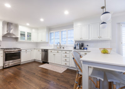 kitchen remodel cabinetry clarendon hills illinois hardwood floors