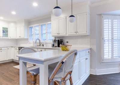 kitchen remodel cabinetry clarendon hills illinois hardwood floors