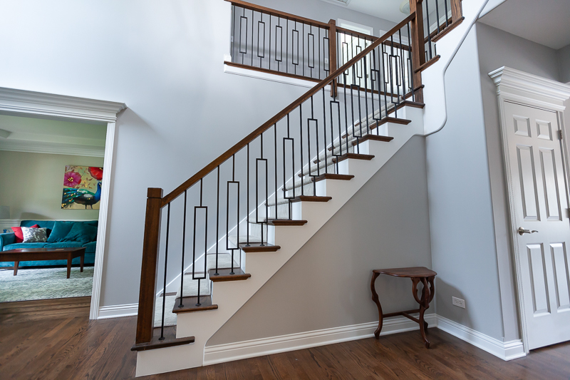 Staircase Remodel in Elmhurst, Illinois