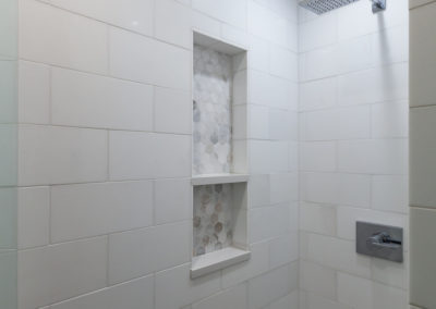 hall bathroom creation clarendon hills illinois