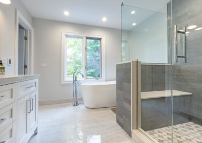 Bathroom Remodel and Creation in Clarendon Hills, Illinois