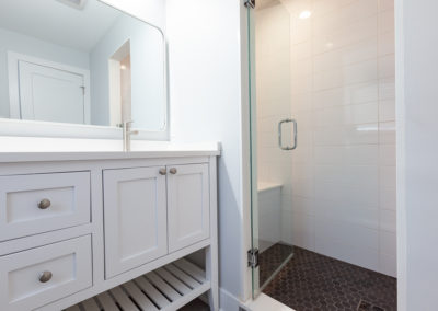 master bathroom remodel split level western springs illinois