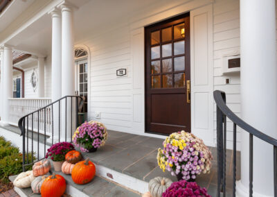 coastal home remodeling, home remodel, exterior remodel, copper gutter clarendon hills illinois hyland homes